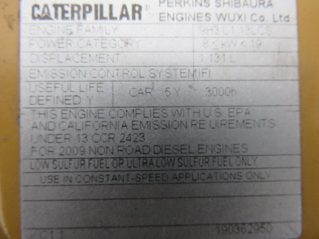 CAT C 1.1  318 1668 U diesel motor