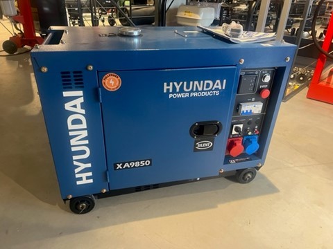 Nieuwe Hyundai 7KVA Stroomaggregaat