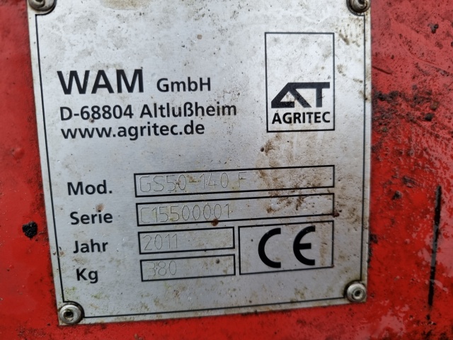 WAM GS50-140F klepelmaaier