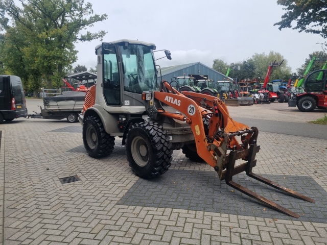 ATLAS 75S shovel met zwenkgiek