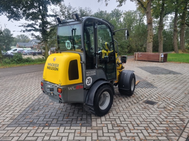 WACKER WL25 minishovel 2690 kgs