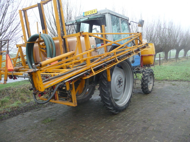 landini 6550 portaal met spuit