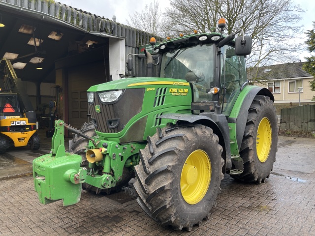 John Deere 6190R fronthef&pto